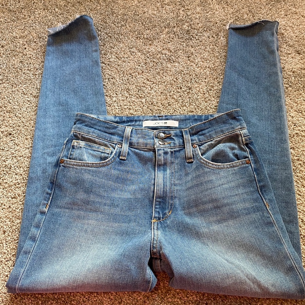 Joe’s High waist skinny ankle jeans